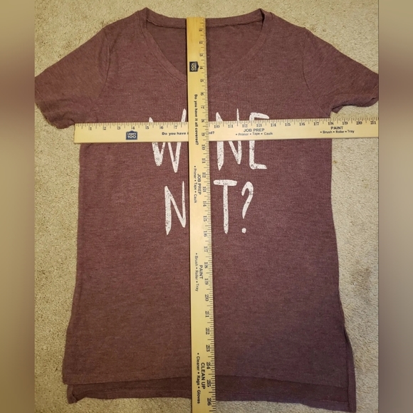 ❤️ WOMEN'S STATE OF WINE CREWNECK T-SHIRT W/ "WINE NOT?" PRINT/ LOGO SIZE SMALL - Picture 7 of 12